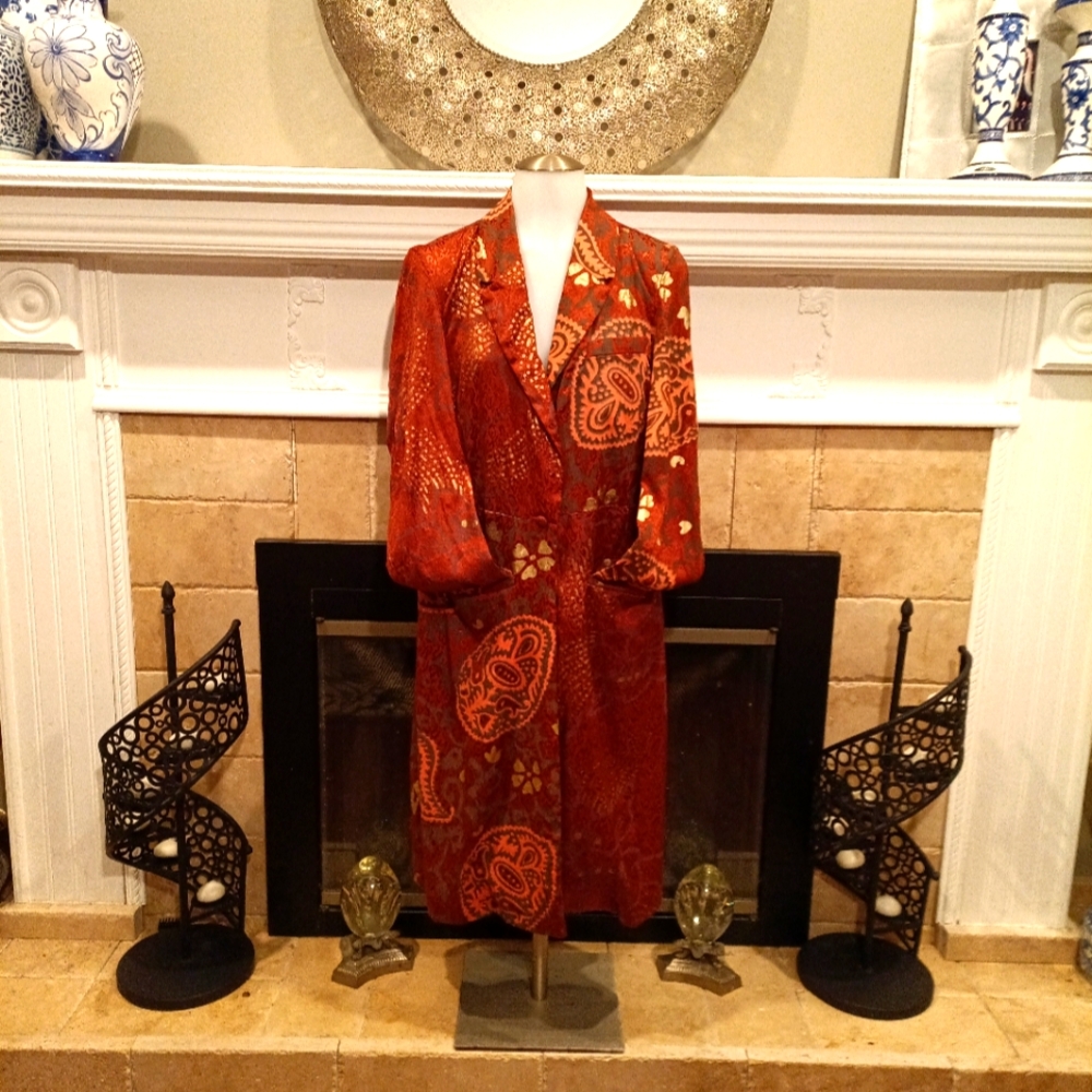 Free People duster blazer